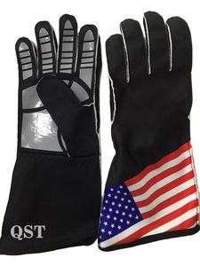 ถุงมือแข่งรถน้ำหนักเบาระบายอากาศได้ดีดีไซน์ตามสั่งสำหรับกีฬาแข่งรถโกคาร์ทกลางแจ้งขับรถโกคาร์ท (ผ้าฝ้ายโพลีเอสเตอร์) - Product Image 4