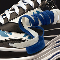 Lacets de chaussures personnalisables en gros, longueur et largeur ajustables, en textile composite PP/Polyester/Nylon/Coton, couleur sur mesure, pour baskets, sport et randonnée