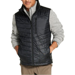 Gilet matelassé léger personnalisé avec logo, sans manches, chaud, compressible, grande taille, pour homme, haute qualité, pour l'extérieur, hiver - Product Image 5