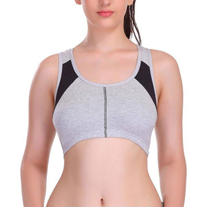 Soutien-gorge de sport léger à séchage rapide pour femme, design à bretelles, logo personnalisé, extensible, pour yoga, course à pied, fitness, couleur unie, grandes tailles - Product Image 5