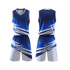 Ventes en gros d'uniformes de basket-ball de haute qualité, tissu en maille respirant, ensembles de maillots de basket-ball personnalisés, sublimation, entraînement sportif en équipe - Product Image 2