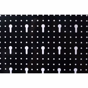 Organizzatore da Parete in Metallo con 3 Pannelli Forati da 4 Piedi per Garage, Porta Utensili, Porta Punte da Trapano, Porta Chiavi, Ganci e Accessori in Ferro - Product Image 5