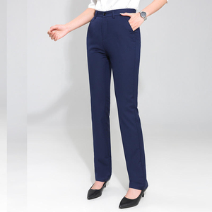 2026 Spring Autumn Women's Business Formal High Waist Solid Office Pants Lightweight Dress Pant Office Job Direct Factory Supply - Product Image 4