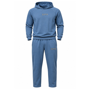 <b>Men</b>’s Fashion Tracksuit Set Full Sleeve Zipper <b>Jacket</b> and <b>Track</b> Pants Outdoor Fitness Sports Tracksuit - Product Image 3