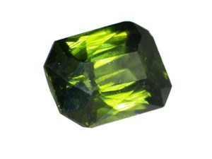 Pierre précieuse en zircon vert naturel, taille octogonale, pierre précieuse non montée pour la création de bijoux, collection de bagues et pendentifs - Product Image 4