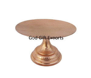 แท่นวางเค้กทองเหลืองตกแต่งสุดสร้างสรรค์พร้อมหมุนอุปกรณ์ตกแต่งงานแต่งงานทำจากอลูมิเนียมอัลลอยด์ชุดเครื่องมือขายดี - Product Image 2