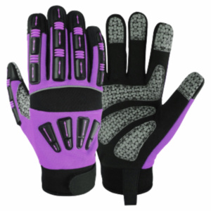 Guantes de Seguridad Industriales Resistentes, Reforzados con Cuero Sintético Amara, para Protección de Manos en Construcción y Mecánica - Product Image 6