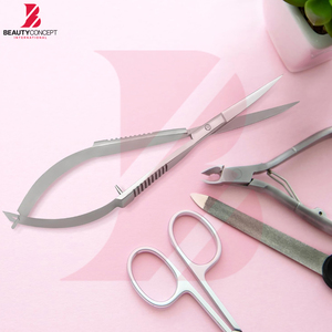 Tijeras de belleza de resorte 2026 de forma curva, ligeras, antideslizantes, duraderas, populares, personalizables, de gran venta, precio mayorista - Product Image 5