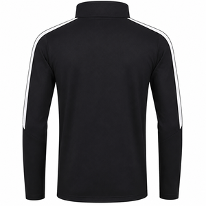 Veste à capuche d'hiver personnalisée pour hommes, légère, sportive, surdimensionnée, brodée, perlée, chaude, OEM - Product Image 2