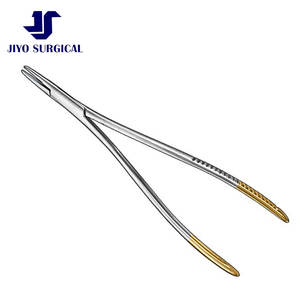 Pinzas Tenis Ortopédicas y Quirúrgicas Certificadas CE ISO de 180 mm – Patrón Elástico para Sutura de Dura y Intestinal - Product Image 4