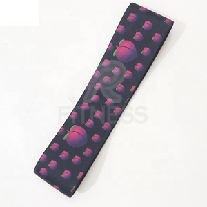 Personalized Polyester Fabric Resistance Glute & Hip <b>Bands</b> with Print Logo for Gym <b>Exercise</b> and Fitness - Product Image 3