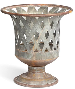 Lot de 2 pièces de jardinière en métal profond pour intérieur et extérieur en métal le plus vendu, prix de gros de haute qualité - Product Image 3