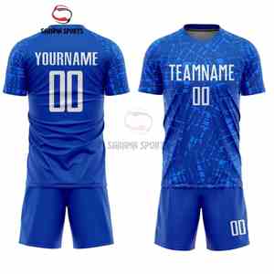 ชุดยูนิฟอร์มกีฬาวอลเลย์บอลฟุตบอลแบบซับลิเมชั่นดีไซน์ล่าสุด ผลิตจากโรงงาน คุณภาพเยี่ยม ชุดฟุตบอลผู้ชายสั่งทำพิเศษ - Product Image 1