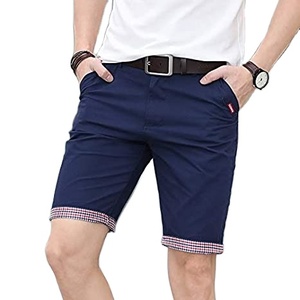 Pantalones cortos casuales para correr en el gimnasio para el hogar en tallas XS a 6XL 100% algodón cintura elástica característica antiarrugas patrón sólido sublimado - Product Image 1