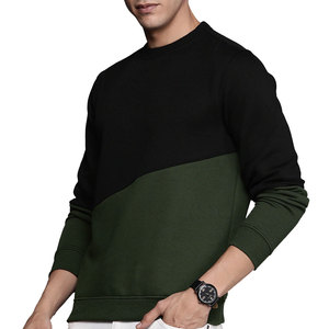Best Selling Men's 100% Cotton <b>Sweatshirts</b> High Quality Customized Embroidered Winter Wear Plain Dyed with Digital Printing - Product Image 1