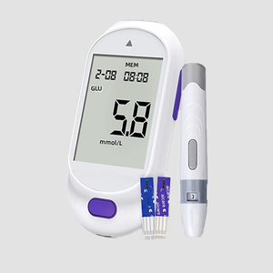 CE ISO OEM ODM Moniteur de <span class=keywords><strong>glycémie</strong></span>, de cétone et d'acide urique 3 en 1, portable, pour usage domestique, glucomètre numérique avec bandelettes de test - Product Image 1