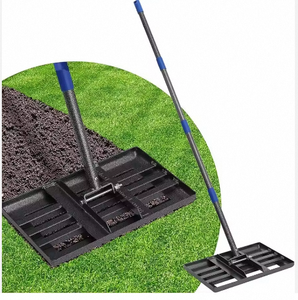 Powder Coated Lawn Leveling Rake with Handle <b>Fabrication</b> <b>Services</b> Product lawn Heavy Duty Powder Coated Lawn Leveling Rake - Product Image 5