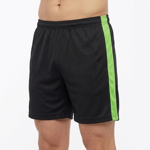 Conjunto de Camiseta y Pantalones Cortos de Fútbol Sublimados para Hombre, Color Negro, Verde y Gris, Cuello Redondo, Absorbe la Humedad, Ajuste Atlético, para Todas las Temporadas - Product Image 5