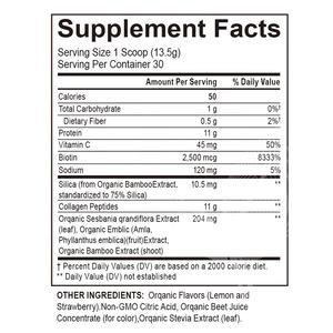 Gesundes Kollagen protein pulver mit Rindfleisch, Huhn, Wild fisch, Eierschale für Haut, Nagel, Haare und Gelenke - Product Image 6