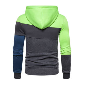 Sudaderas con paneles de algodón personalizadas para hombre, precio al por mayor, listas para enviar, sudaderas de invierno para hombre en oferta. - Product Image 6