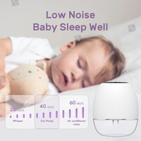 Silicone sans BPA double mains libres lait maternel aspirateur allaitement tire-lait électrique pour l'alimentation de bébé