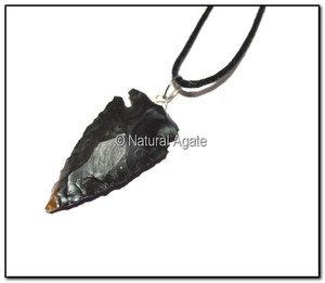 Collar de Arte Popular con Punta de Flecha de Ágata de Alta Calidad y Tacto Real, Mejor Calificado - Product Image 3
