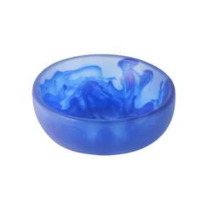 ชามเรซิ่นทรงกลม น้ำหนักเบา ทำมือ สีชมพูลายหินอ่อน ของตกแต่งบ้าน งานฝีมือ NOUSHAD HANDICRAFTS ลายเทวดา - Product Image 4