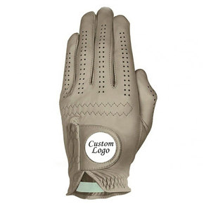 Gants de golf en cuir véritable très demandés, super doux, légers, respirants, avec sangle de poignet réglable pour golfeurs professionnels - Product Image 4
