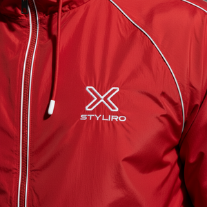 OEM Custom Nylon Windbreaker Set Men's Streetwear Outerwear with Fashion Design <b>Wind</b> <b>Breaker</b> Track Suit - Product Image 3