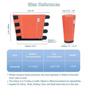 Mejores botas de malla transpirables para caballos, vendas protectoras antideslizantes para patas y pezuñas, para aliviar la fatiga muscular. - Product Image 6