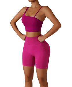 กางเกงวิ่งขาสั้นผู้ชายแบบสวมใส่สบาย ระบายอากาศได้ดี ไร้ตะเข็บ ยืดหยุ่น กระชับสะโพก ด้านหลังแบบรัดรูป สามารถใส่กลับด้านได้ - Product Image 6