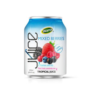 Wana Beverage Factory Vente en gros OEM ODM Marque privée Jus de goyave Boisson 250ml Standard Canette de boisson gazeuse Exportation - Product Image 3