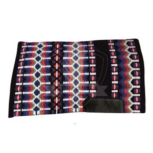 Vente en gros personnalisable 100% Australie feutre de laine Western Heavy Show tapis de selle équipement équestre cheval - Product Image 3