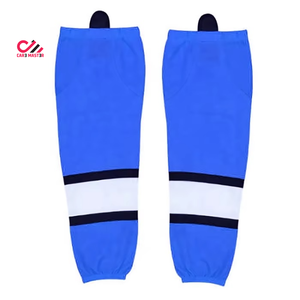 Matériaux à séchage rapide et service OEM disponible. Chaussettes de hockey sur glace sur mesure, taille et matériau personnalisés. - Product Image 1