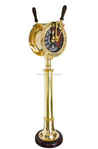 Vaisselle moderne en laiton de style vintage, artisanat en métal nautique, technique de moulage de conception marine gravée au laser - Product Image 5