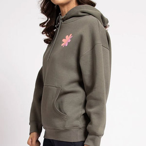 Heavyweight Cotton Hoodie Custom Printed Fashion Sweatshirt Factory Women's Blank Hoodie Premium Cotton Ready for Custom - Product Image 6