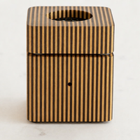 Brûleur d'encens Bakhoor en bois d'acacia arabe de qualité supérieure, écologique, pour aromathérapie, cadeau religieux pour le Ramadan et l'Aïd, finition polie