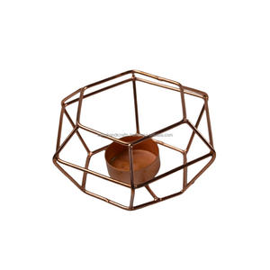 Soporte de luz en T con diseño pintado, portavelas de diseño de acabado, para casa, Villa, cena y boda, venta al por mayor - Product Image 3