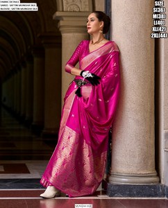 Noorika Printed Traditional Winter Party <b>Saree</b>-Moisture Wicking & Wrinkle Free - Product Image 4