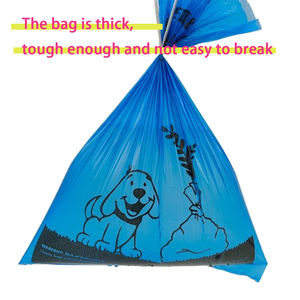 Logo personnalisé OEM Sac à crottes bleu écologique à 2 rouleaux non parfumé pour chien fabriqué à partir de matière plastique durable Fabricant Taiwan - Product Image 4