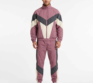 Latest Design Men's <b>Waterproof</b> 2 in 1 Nylon Windbreaker <b>Tracksuit</b> Set Breathable Hooded Full Customization Wholesale - Product Image 1