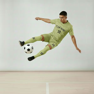 Factory Wholesale Custom Team Name Soccer Uniform <b>School</b> Team Competition Set Customized Soccer Tracksuit UV Protection - Product Image 2