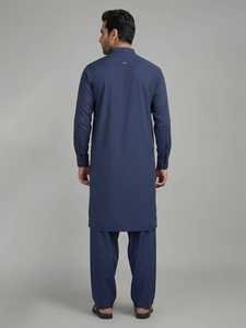Ensemble de salwar kameez de luxe pour hommes, vêtements indiens et pakistanais, coton classique, tenue traditionnelle pour l'Aïd, vêtements de tous les jours - Product Image 3