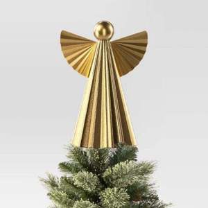 Adorno Navideño para Árbol de Navidad, Ángel Dorado de Santa Claus, Plástico Clásico, Colgante, Decoración Interior de Alta Calidad para Árbol de Pino - Product Image 1