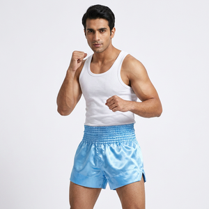 กางเกงมวยไทย MMA ผ้าซาตินยืด 100% คอตตอนรุ่นใหม่ล่าสุด พร้อมสีสันตามสั่ง - Product Image 6