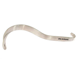 Retractor de Acero Inoxidable para Cirugía Cardíaca Pediátrica, con Hoja Plana y Mango Deaver - Product Image 4