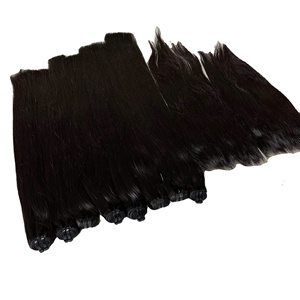 Invisible Tape Ins Kinky Extensions de cheveux raides 100% Vietnam Cheveux de trame droits naturels Cuticule crue Cheveux humains injectés - Product Image 5