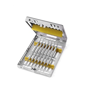 ชุดเครื่องมือผ่าตัดกระดูกและฟันสุนัขแบบใช้ซ้ำได้ Surginexa Cassette Inox 18x14 10 ชิ้น ออกแบบพิเศษเพื่อการผ่าตัดกระดูกและฟันสุนัข ดีไซน์ที่ดีที่สุด อุปกรณ์ทางการแพทย์ - Product Image 2