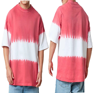 High Quality Printed Knitted Men's T-Shirt Soft Cotton Casual Wear Stylish Comfortable Summer Outfit Trendy Design Oversized Fit - Product Image 1