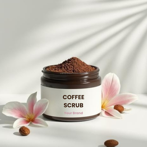 Gommage corporel à la caféine naturelle en tube, gommage au café stimulant pour la réduction de la cellulite et l'éclat de la peau douce, 124 caractères - Product Image 2